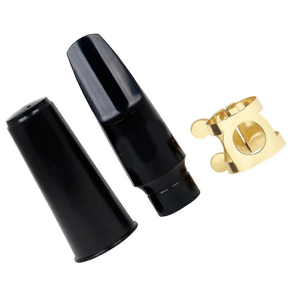 Alto Saxophone Ligature Set For Students Beginners And Amateurs 1 Set Black Durable Reed Securing Tool