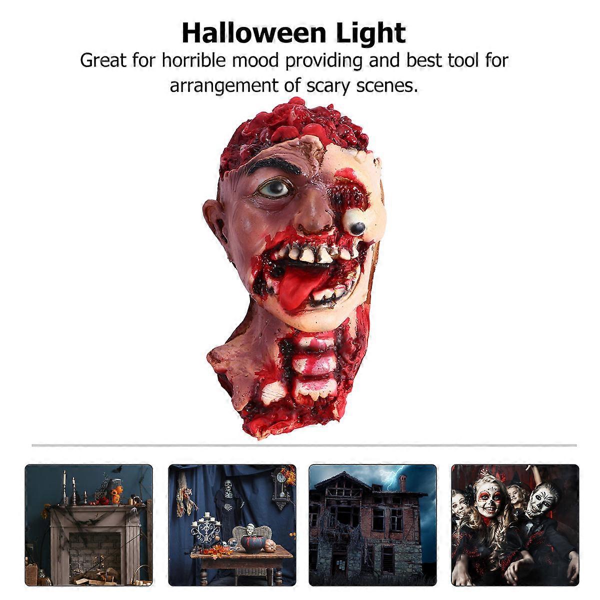 ديكور هالوين واقعي مزيف مقطوع للمنازل والحفلات المسكونة - جو زاحف يعزز مواد الديكور