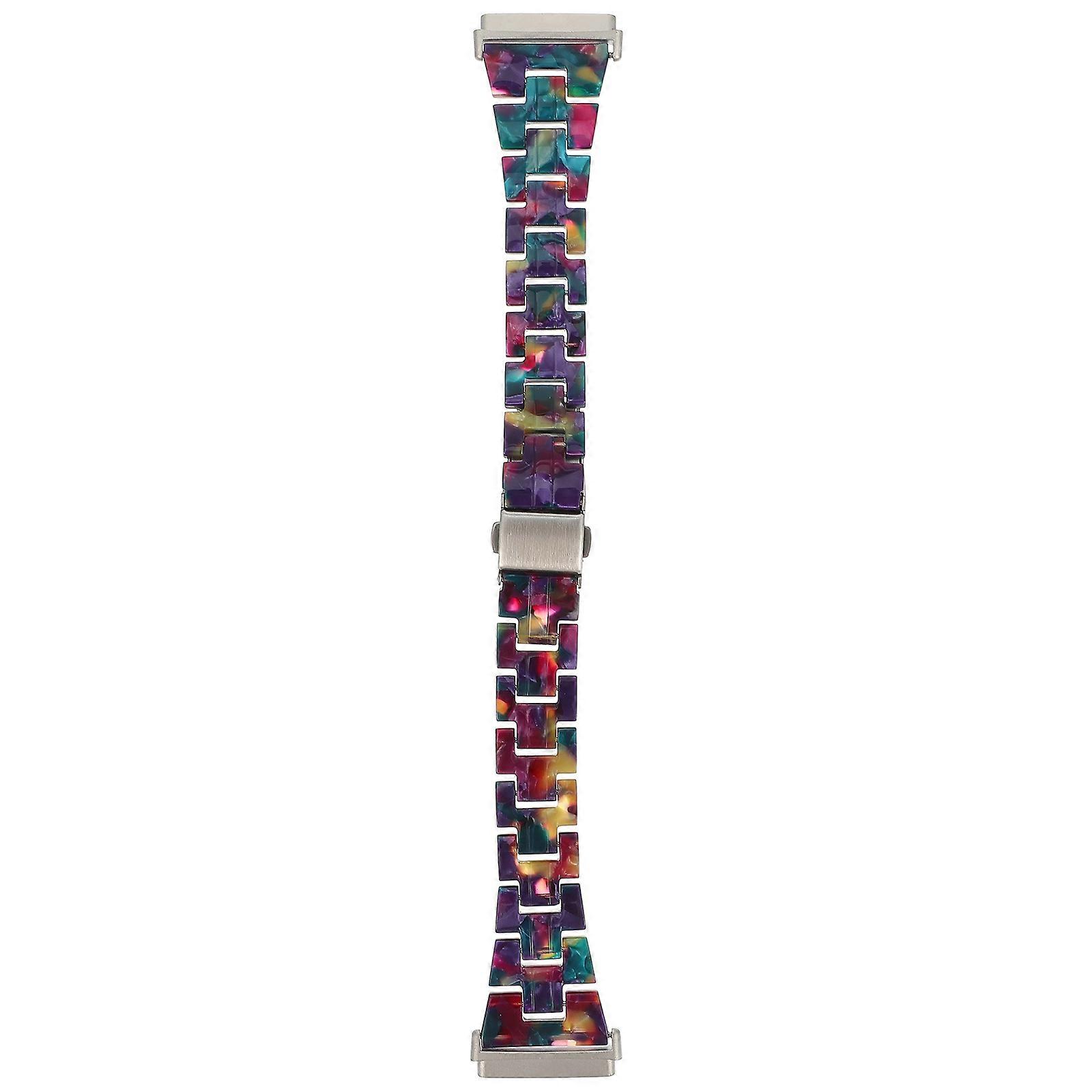 Bracelet Watch Resin Strap Compatible With Versa3 Occasions At 18x2.5cm With Enhanced Comfort 1Set
