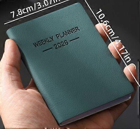 Small Planner: A7 Mini Weekly Planner - Pocket Notebook For 2026 Daily Schedule And Journal - Pocket Calendar Notebook For Time Management