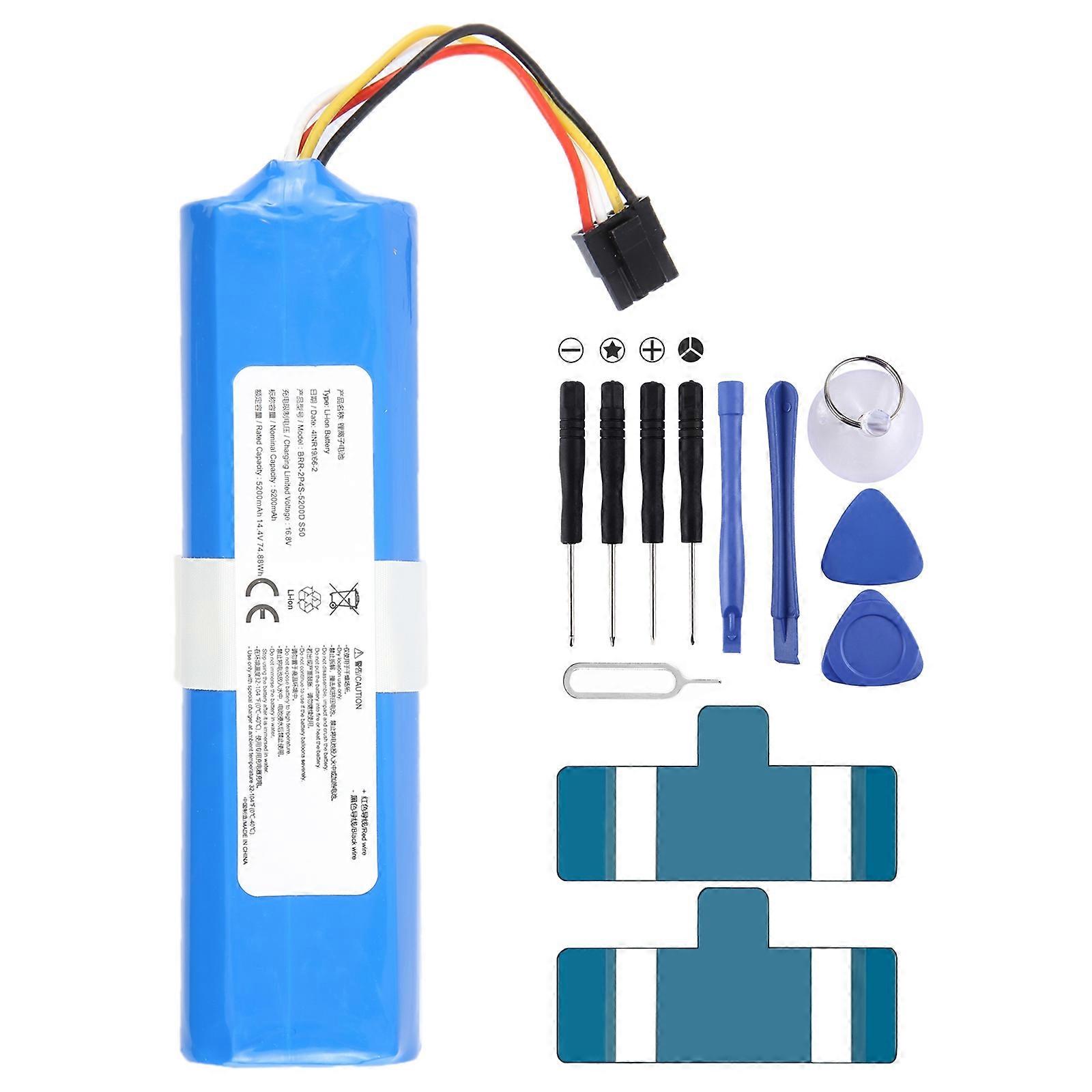 Sweeper Battery Replacement