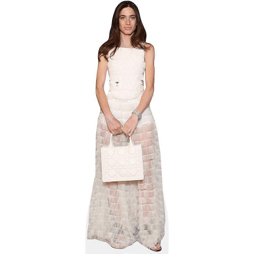 Virginia Valsecchi (Sheer Shirt) Cardboard Cutout (lifesize OR mini size). Standee. Stand Up.