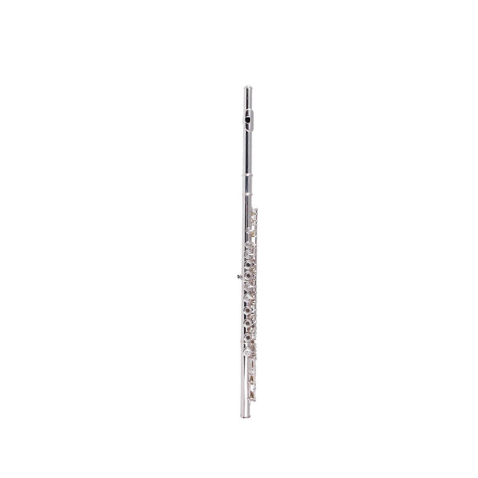 Beginner Flute White Copper Body Open Hole E Key 17