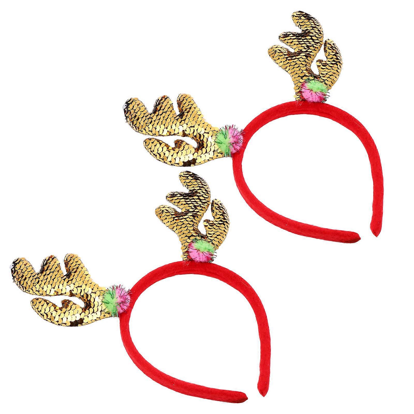 Here's a polished and engaging product description for your **Christmas Sequin Antler Headbands**:
πβ¨ **Festive Fun with Our Christmas Sequin
