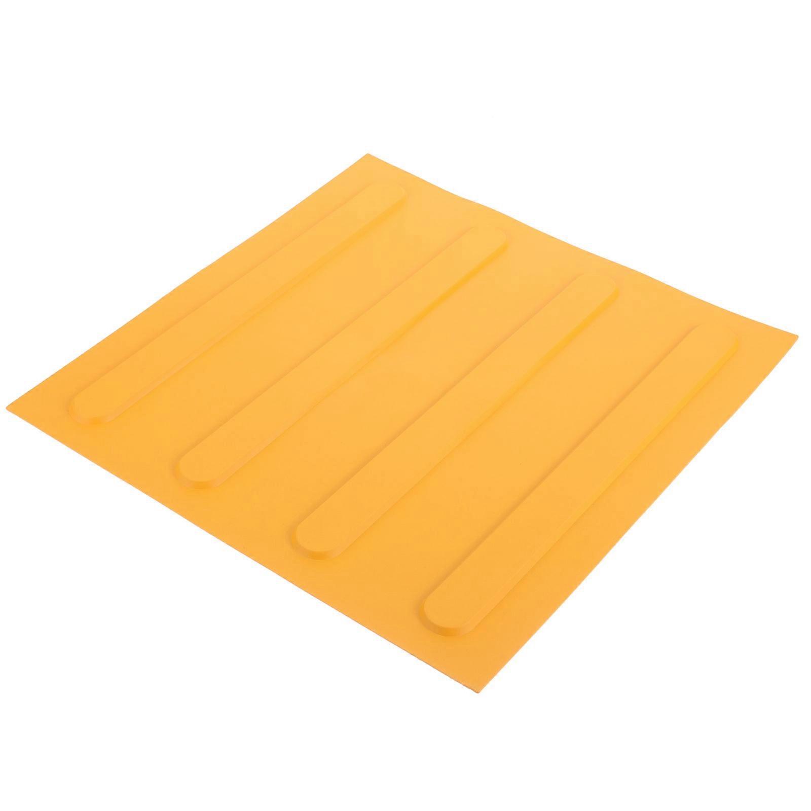 It looks like you're referring to **tactile paving** or **braille tiles**, specifically **PVC sidewalk boards** used for **walkway guidance** for the