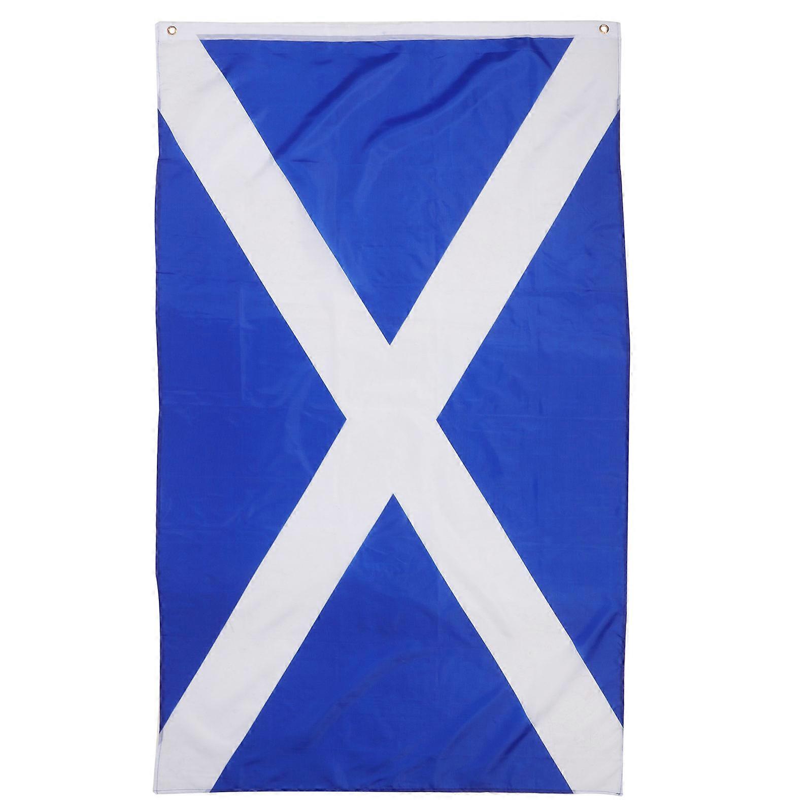 Polyester National Flag Cape Rectangular Design For Outdoor Use Marine Fans 1Pack