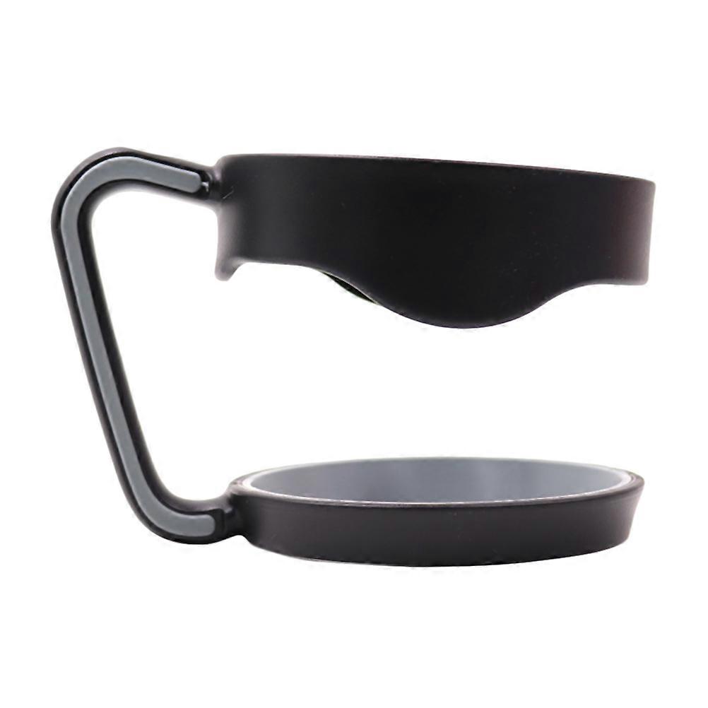 Ergonomic Black Tumbler Handles 3PCS Anti-Slip For Adults Travel And Daily Use With Adjustable Firm Grip
