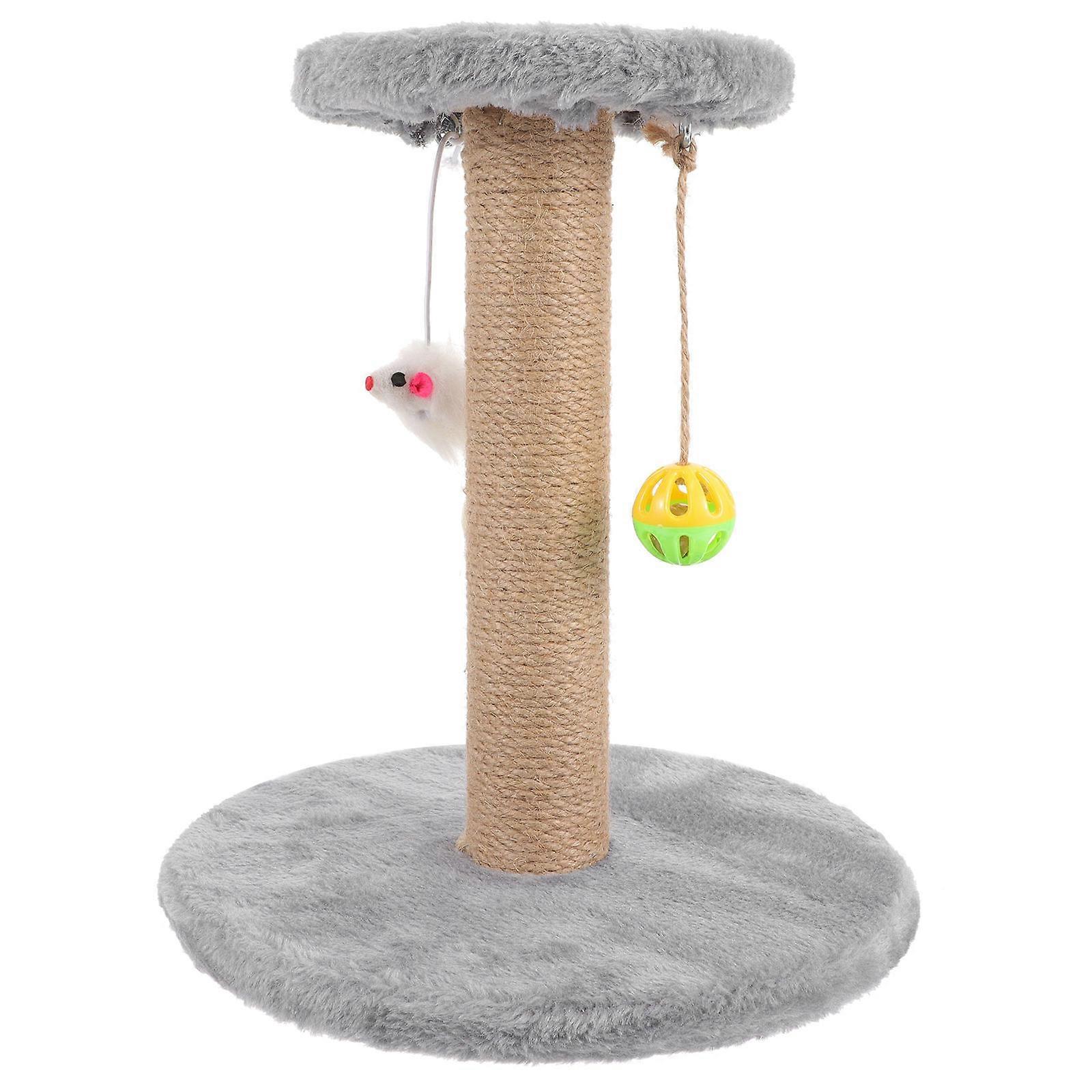 Cat Scratching Post Sisal Cat Claw Scratcher Pole Kitten Climbing Frame Indoor Cat Scratch Post