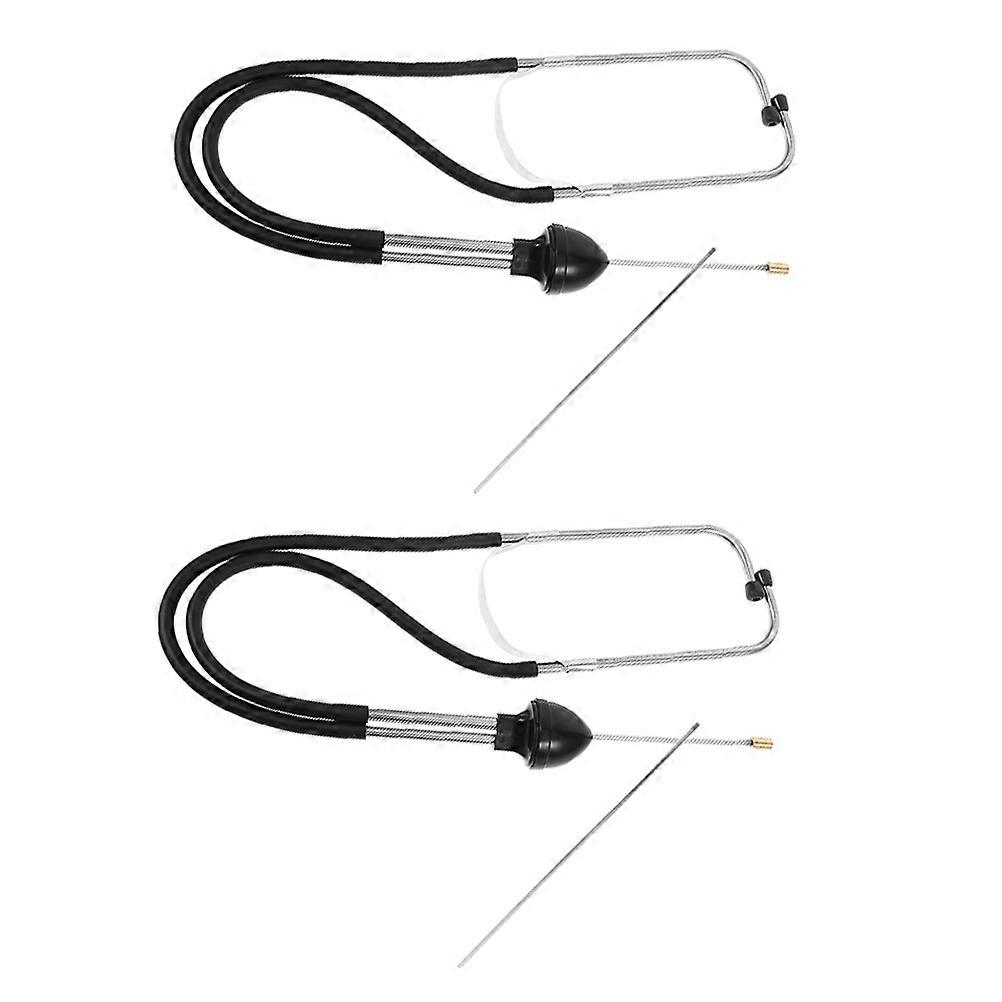 Underground Leak Detection Listening Stick Portable Testing Tool 2Pcs