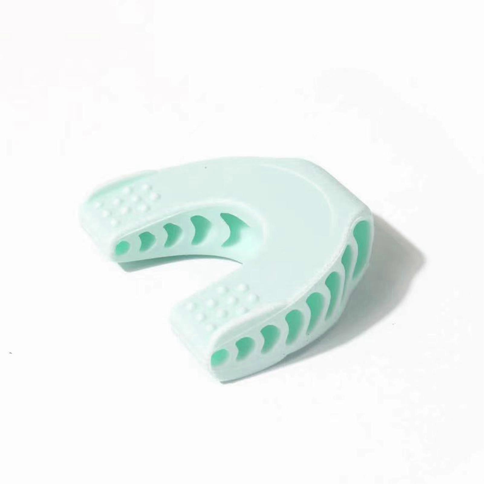 Mini Braces-Shaped Underjaw Exerciser Silicone Shape Tightening Neck Device for Muscle Training