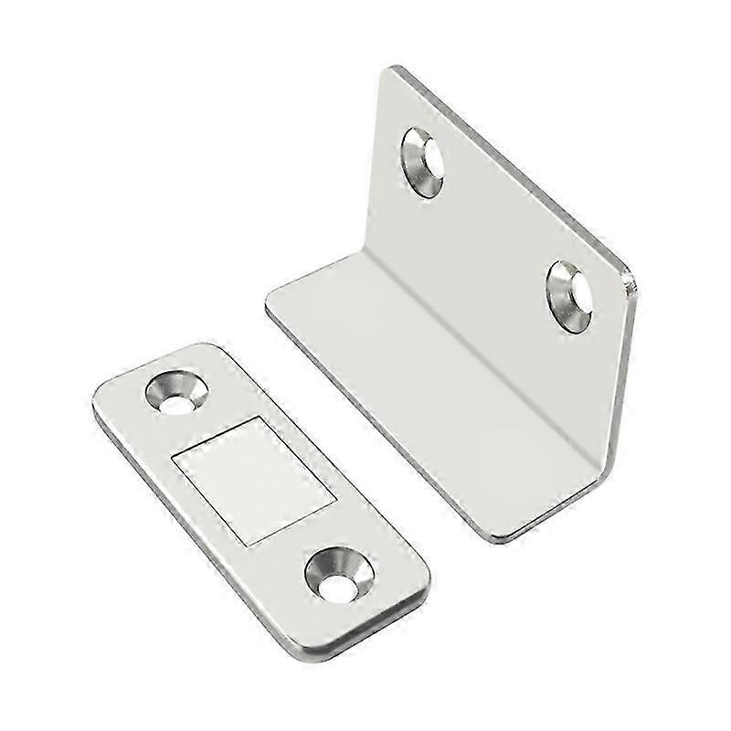 4pcs L-shaped ultra-thin magnetic closure, suction drawer, suitable for closing kitchen wardrobe doo 2025