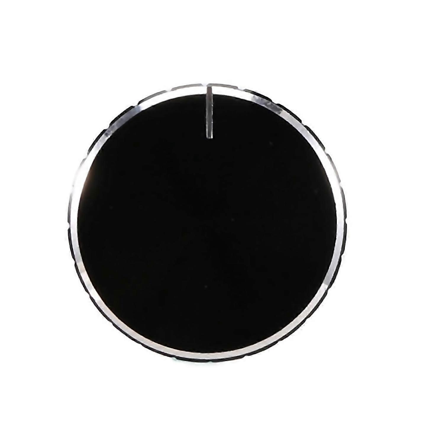 For aluminum volume control amplifier knob wheel Black