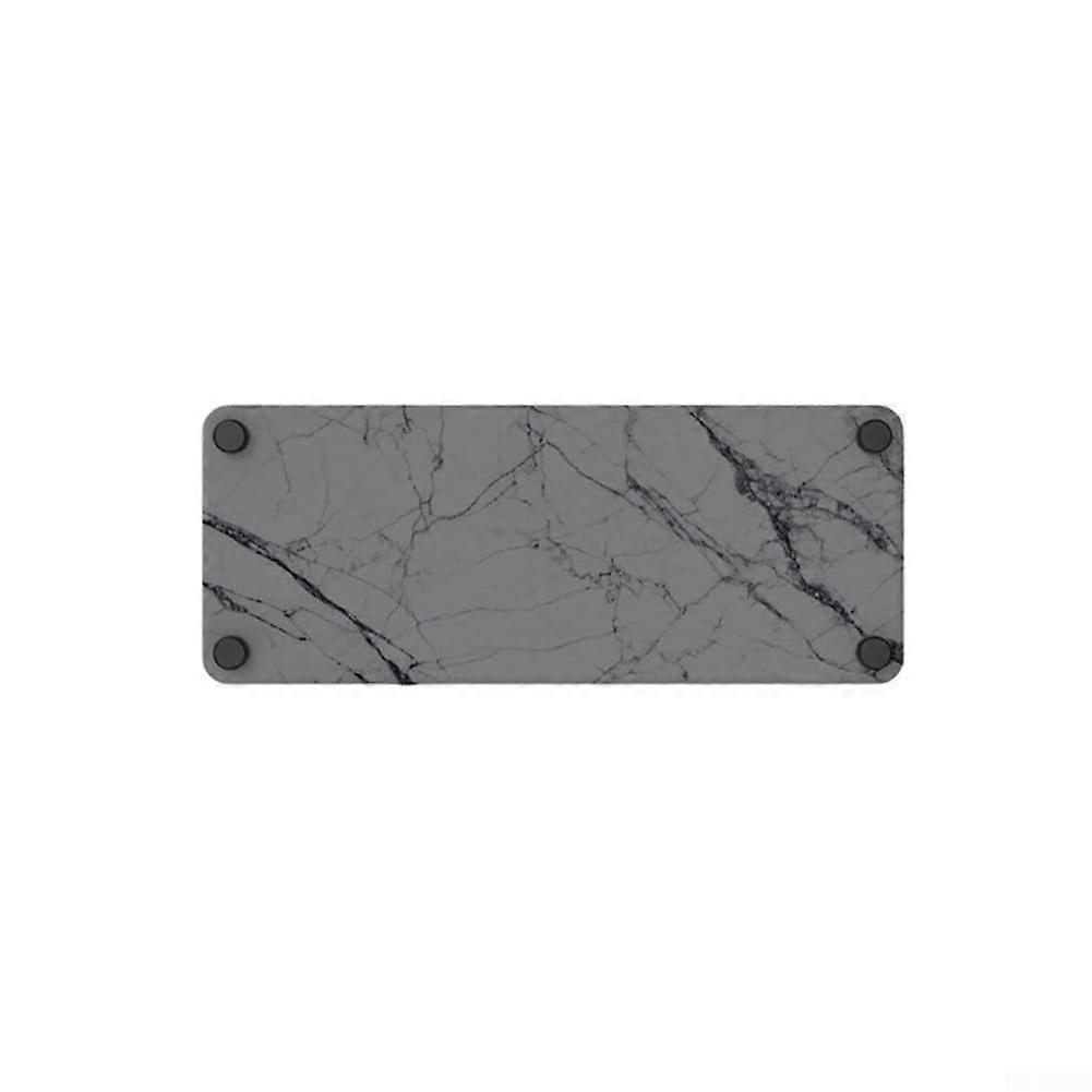 Breathable Diatomaceous Earth Rack for Daily Use, Effective Water Absorption and Prevention, Marble Deep Grey Color