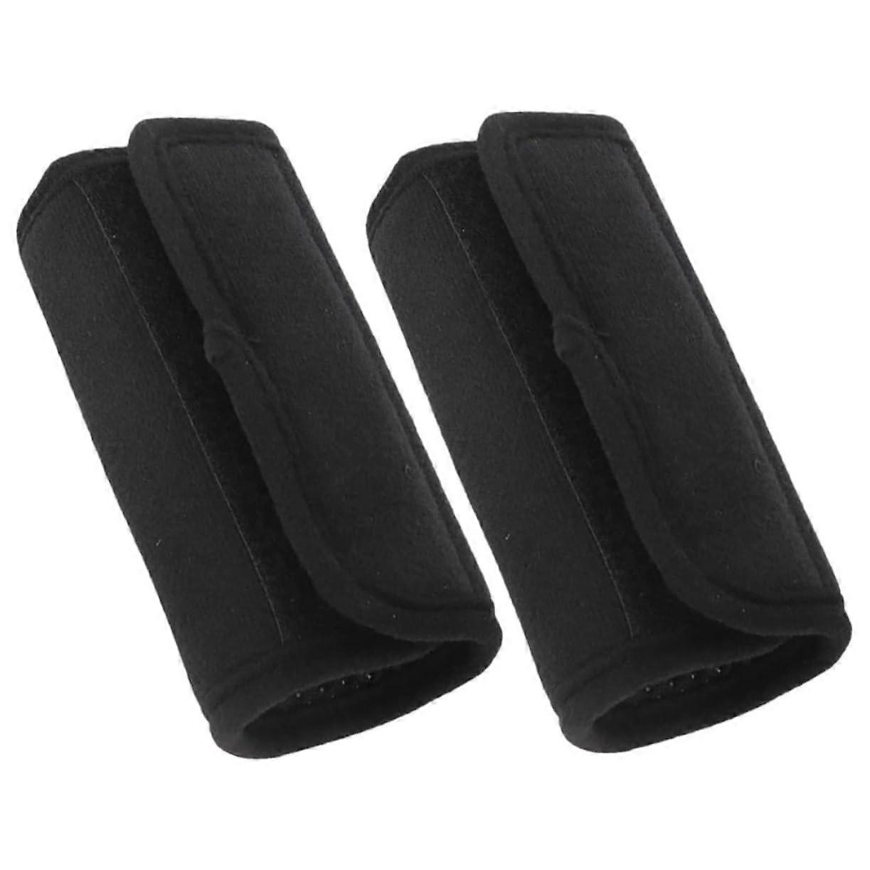 Crutch Grip Pad Non-Slip Shock-Absorbing Cover for Canes and Walking Aids, Black, Ergonomic Skin-Friendly Accessory