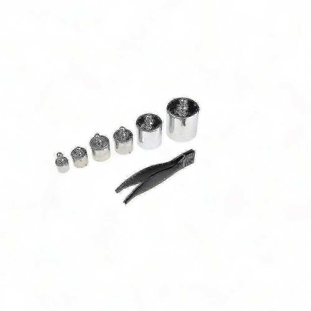 Poids de calibration de précision en acier inoxydable rond