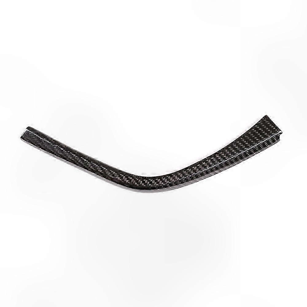 Real Carbon Fiber Car Gear Shift L Shape Strips Trim for- F80 F82 F83 M3 M4 2014-2018 LHD