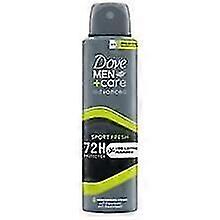 鳩 - メンズ + ケア アドバンスド スポーツ フレッシュ アンチスプレー - 制汗剤 ve spreji 150ml