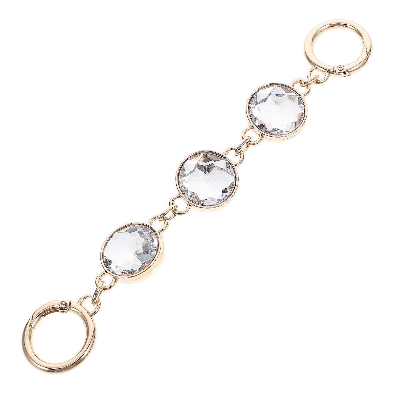 Metal Handbag Chain Strap for Purses Golden Alloy Versatile Use Decorative 1Pcs