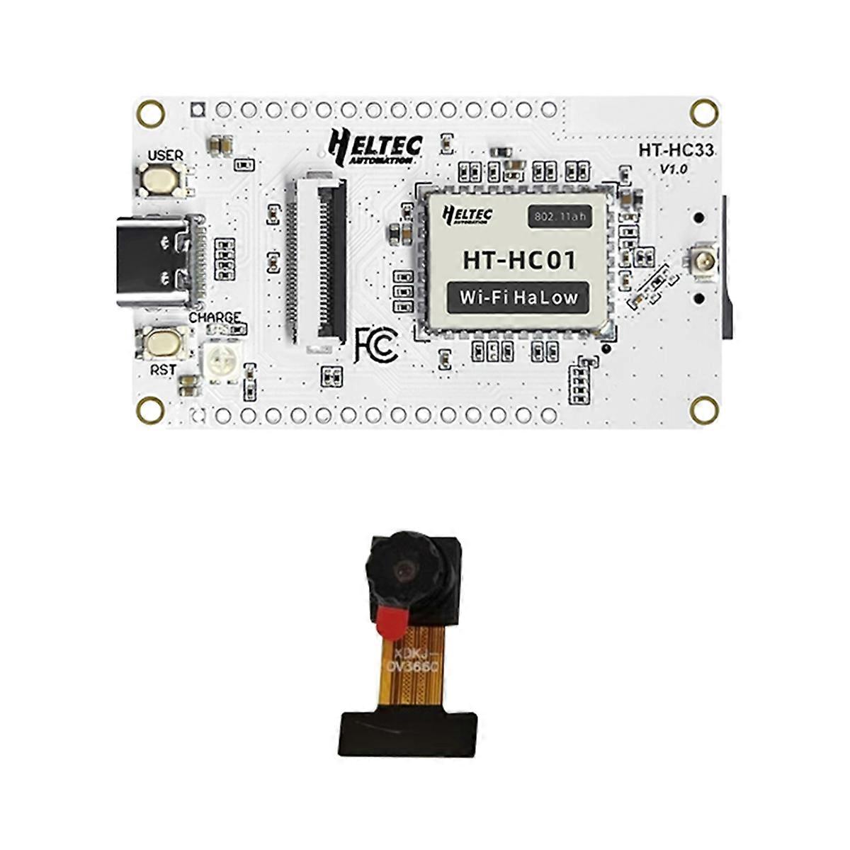 ESP32 Wi-Fi HaLow Camera HT-HC33 Scheda di sviluppo con fotocamera integrata Wi-Fi Bluetooth IoT 80
