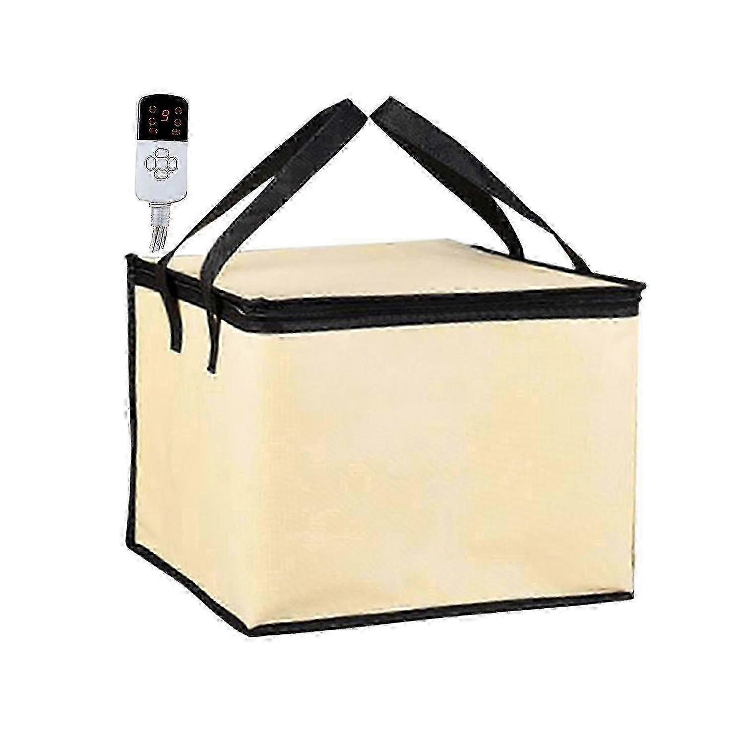 35L Bread Proofer with Temperature Control & Aluminum Foil Insulation for Home Baking, 220V EU Plug