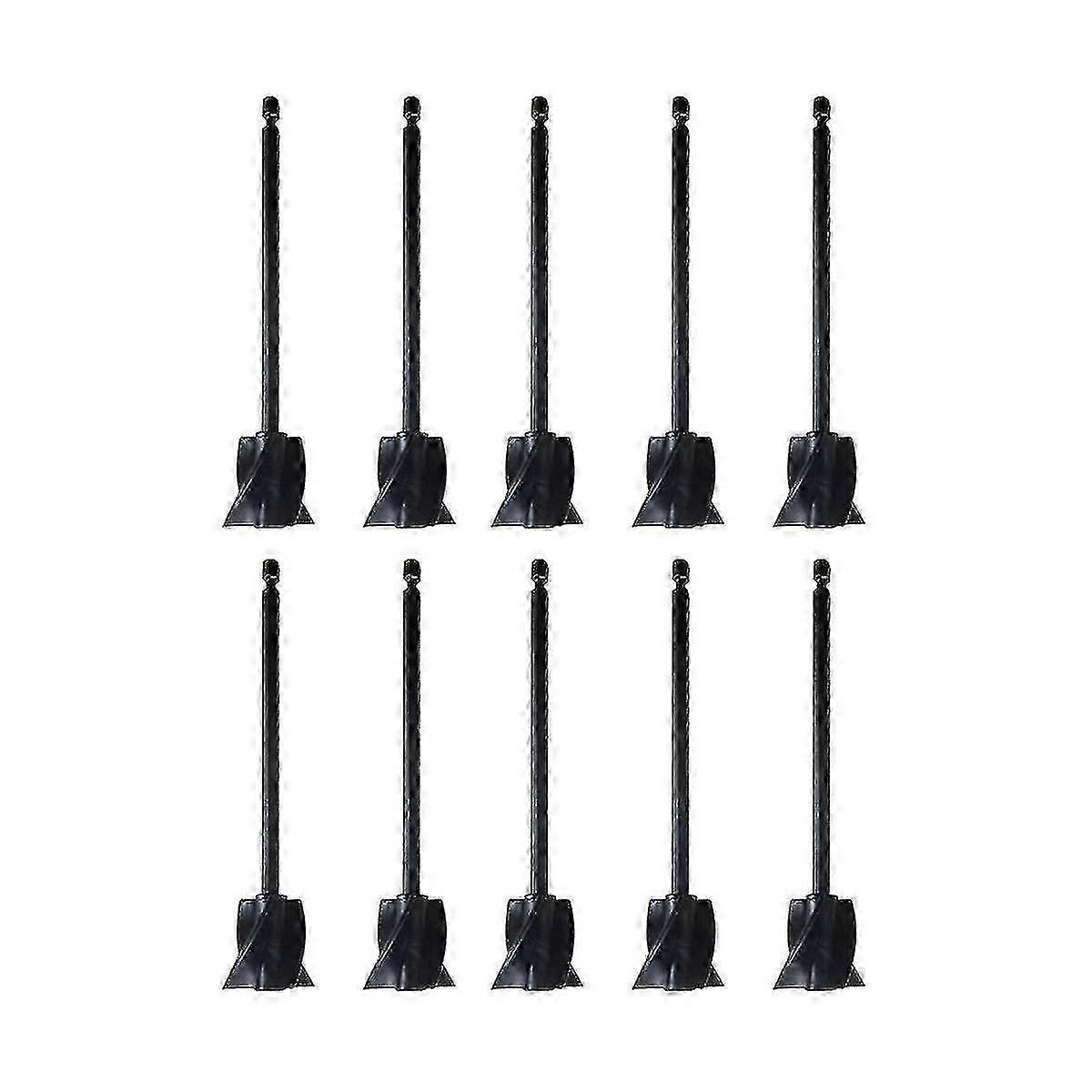 Epoxy Resin Mixer Drill Attachment for Paint & Adhesive Mixing - Durable Black Mixing Paddle
