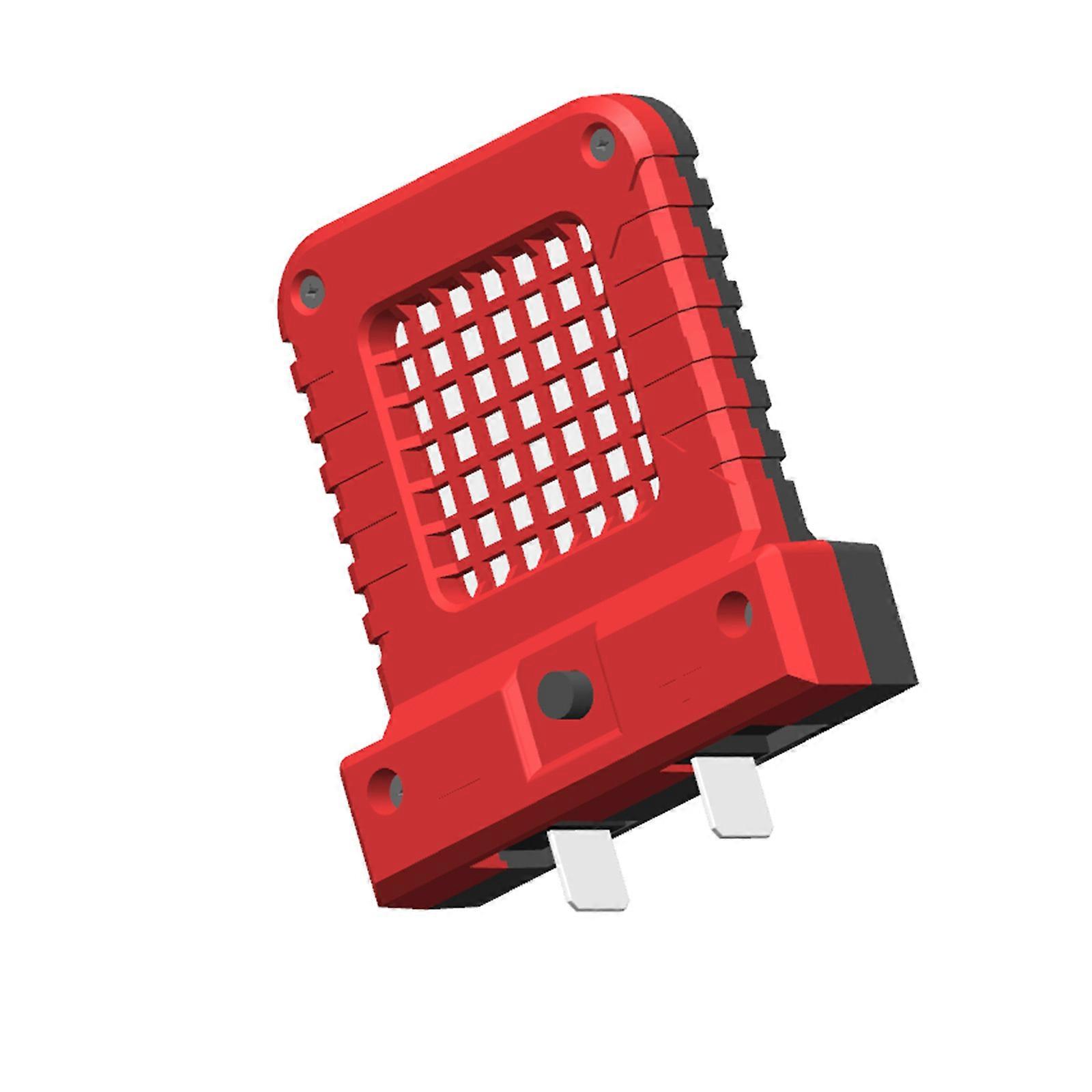 Rechargeable LED Work Light For Power Tool Multiple Battery Compatibility Convenient Portable Design 2 Lighting Mode Red