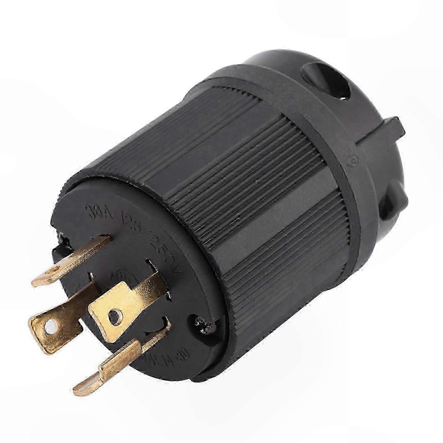 30A 4-Wire Twist-Lock Electrical Connector, 125V-250V for L14-30P Plugs