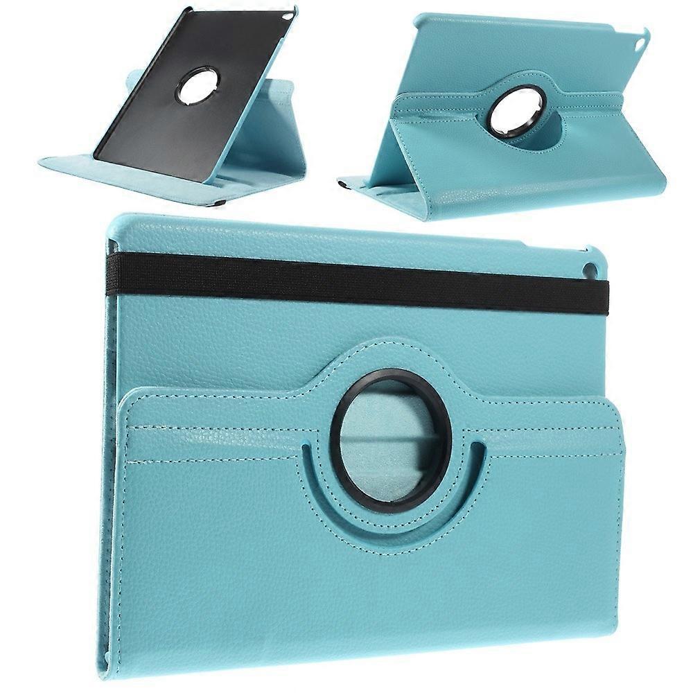 Litchi Grain Leather Case 360 Degree Rotary Stand Multi-Color Elastic Strap Closure for iPad Air 2