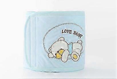 Newborn Umbilical Cord, 22.0x6.3in Adjustable Abdomen Apron Keep Warm Wrap Newborn Waist Support Band For Toddler Boys Girls(blue)