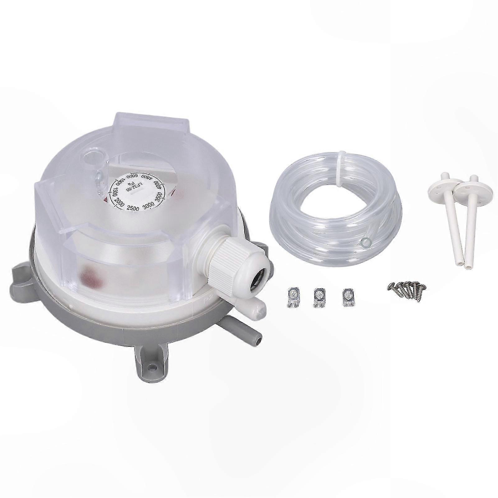 Adjustable Differential Pressure Switch for Furnace Vent Overheating Protection 1000-5000Pa LF32