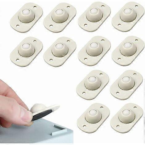 12 Pieces Mini Self-Adhesive Casters, Ball Transfer Casters, Mini Self-Adhesive