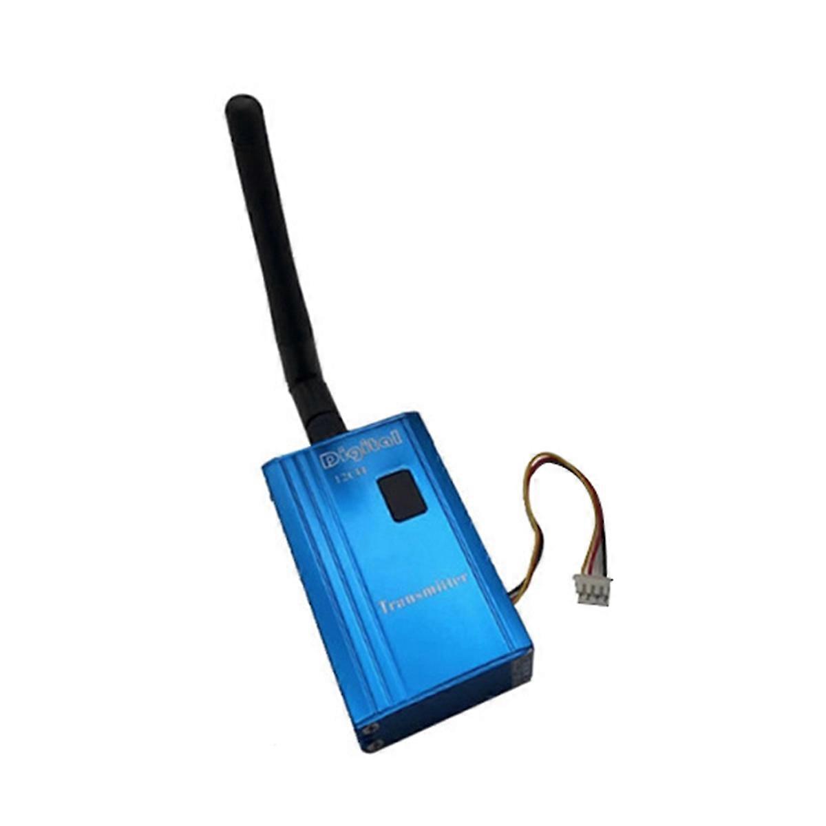 2.4G 1W FPV VTX 12CH 1000MW FPV Audio Video Transmitter for FPV Long Range Drone Airplane Quadcopter