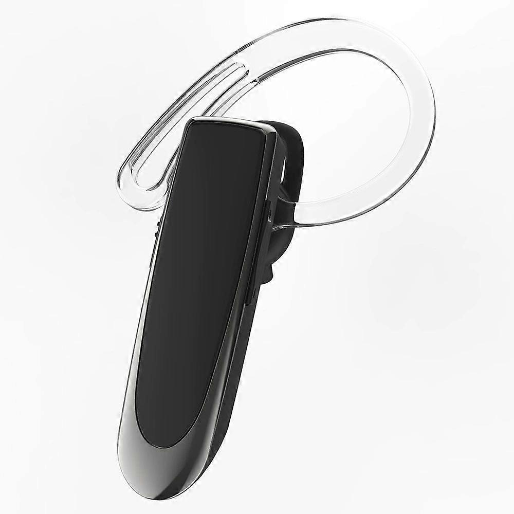 Bluetooth in-ear earbuds with clear voice capture 24-hour talk time and charging case for iPhone Android and laptop(Black)
