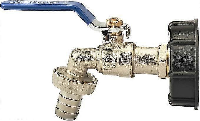 Tank Faucet Adapter 3/4" Threaded Connector (Blue)