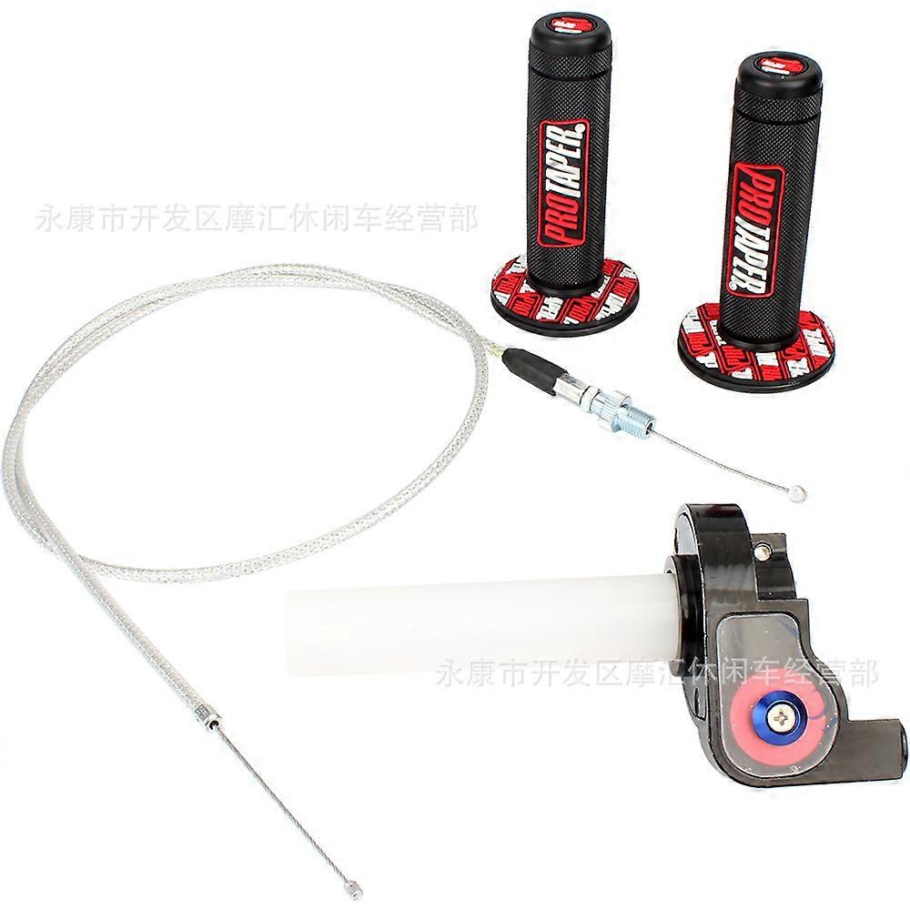 Off-road motorcycle accessories 50-250CC throttle cable handle turn handle acceleration large twist oil handle sleeve pull line assembly~00158