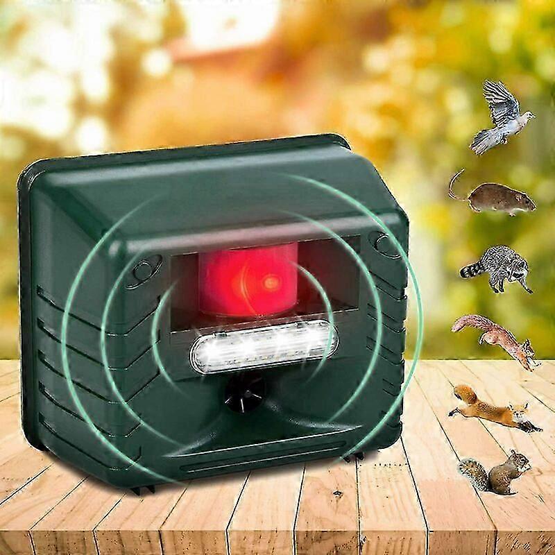 Outdoor Bird Repeller, Ultrasonic Animal Repeller, Ultrasonic Bird Repeller with Motion Sensor