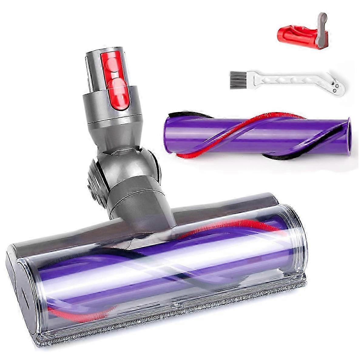 Replacement Quick-Release Cleaner and Roller Brush Kit for V8, V10, V11, V15, SV10, SV12, SV14 Vacuum Attachments