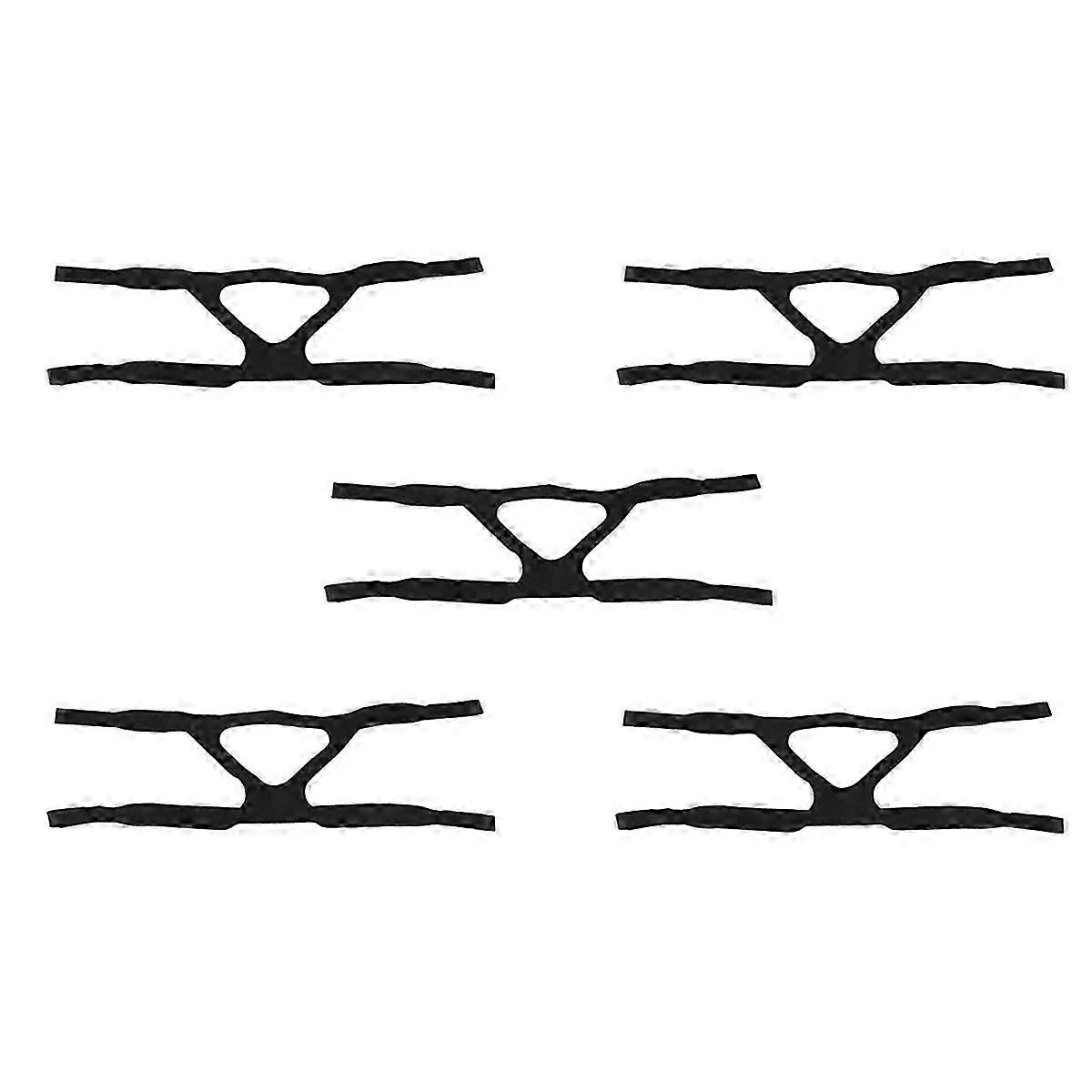 Universal CPAP Mask Headgear Straps (5 Pack) - Compatible with Multiple Series CPAP Devices (Headgear Only)