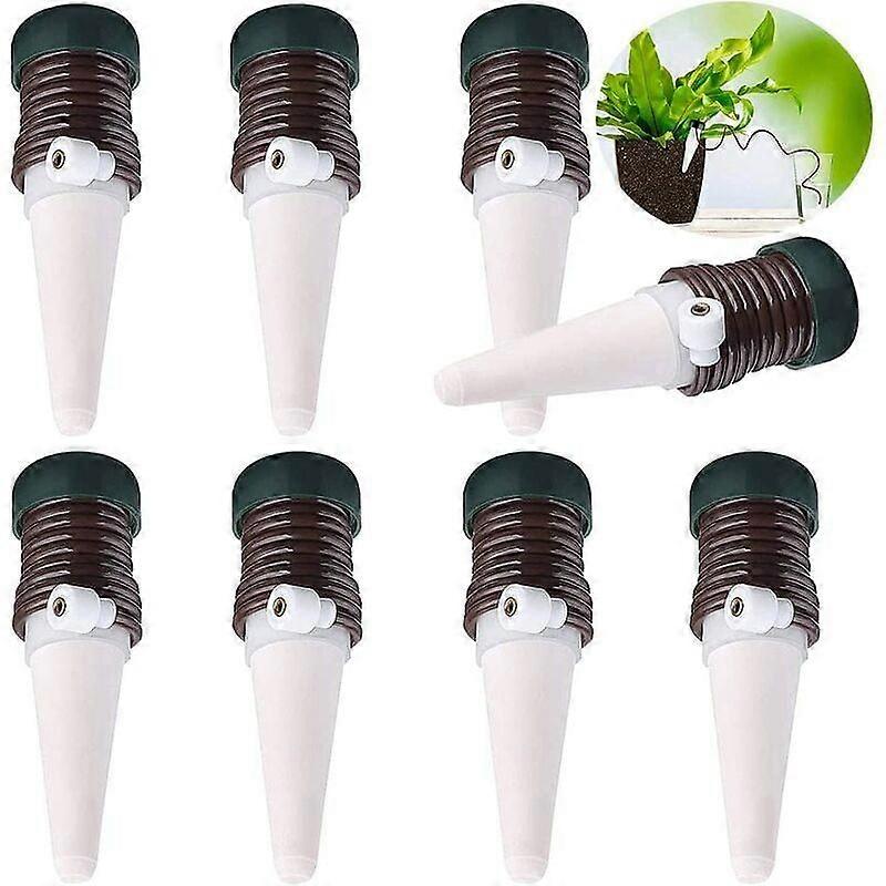 8Pcs Drip Irrigation Kit, Automatic Plant Watering, Automatic with Valves Drip