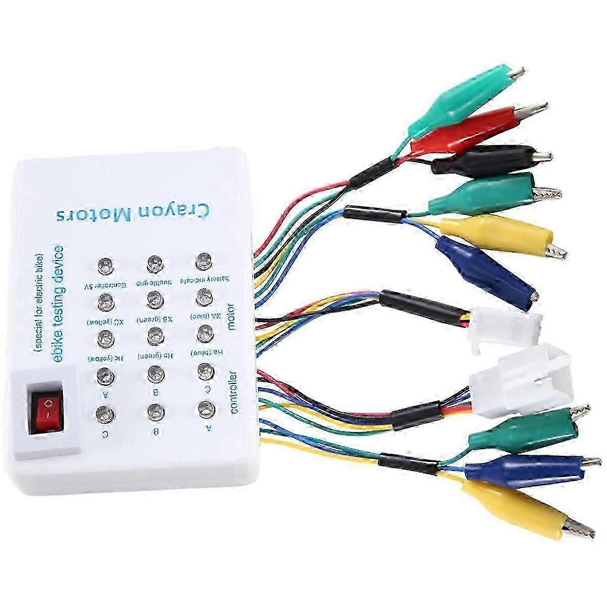 24V-72V Brushless Motor Controller Tester for E-Bike and Scooter Diagnostic Use