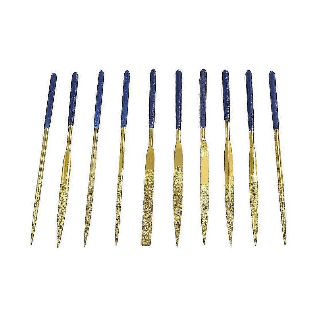 4mm x Files Rasps 160mm Blue Handle Diamond Coated Round Taper American Pattern Files File 10pcs 2025
