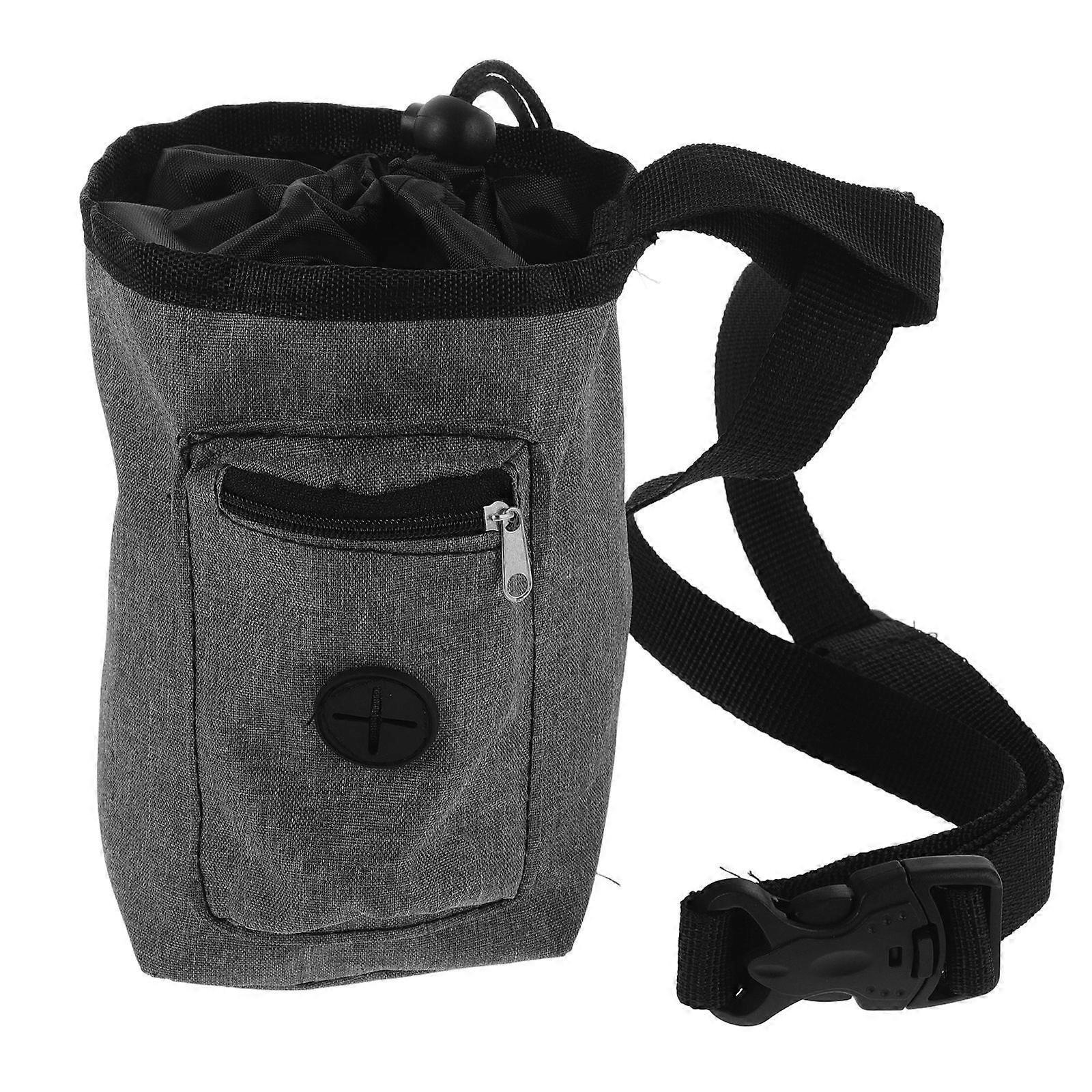 Climbing Chalk Bag Climbing Chalk Pouch with Zippered Pocket Drawstring Bouldering Chalk Bag Bucket for Sport Indoor Climbing