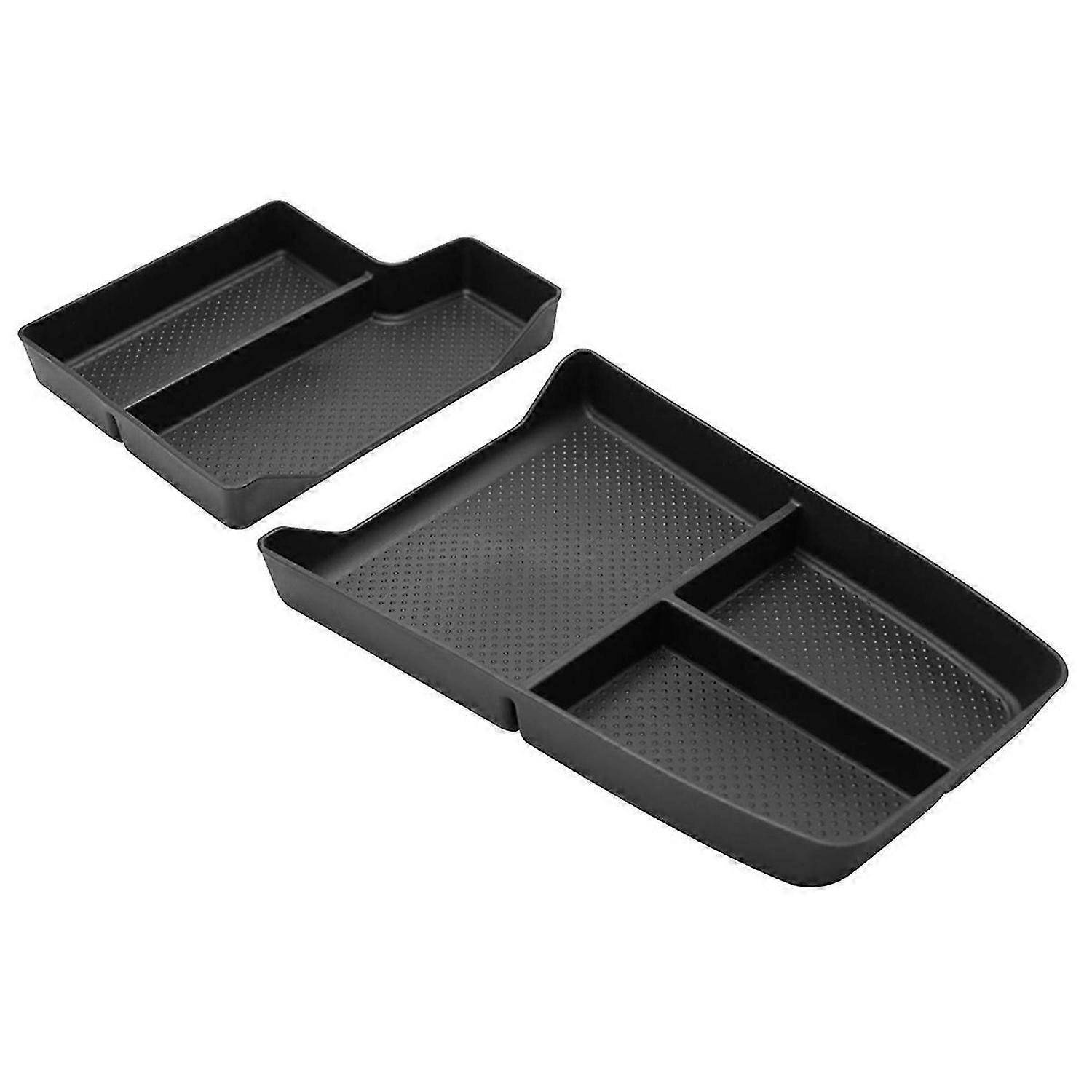 For X1 U11 2023 2024 Center Console Lower Organizer Tray, 2PCS