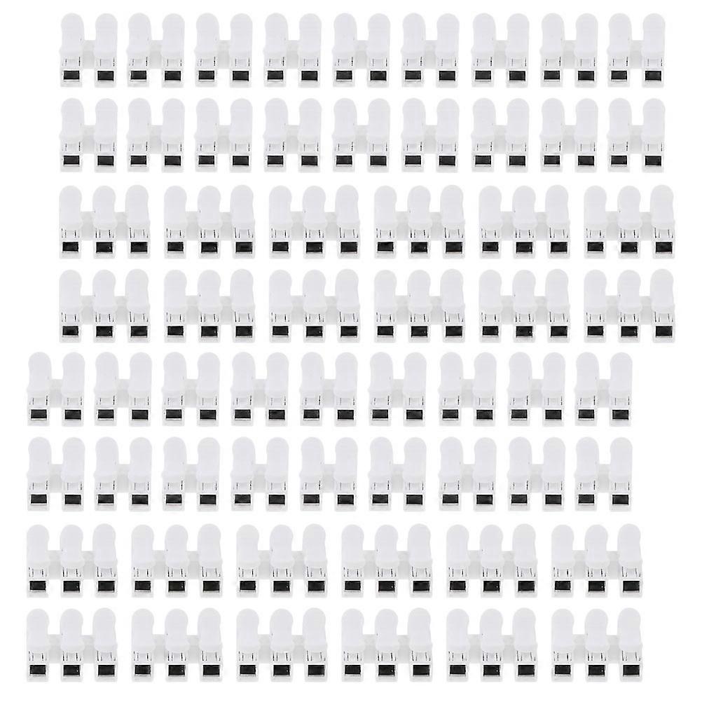 Spring Wire Connectors Quick Connector Terminal Block for LED Strip Light 500Pcs
