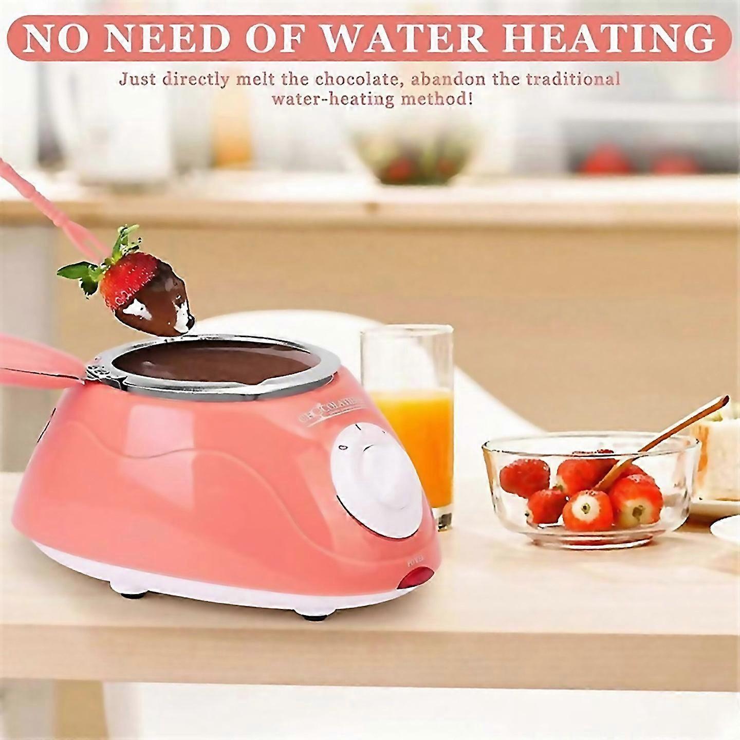 For Electric Melting Chocolate Pot Gift Set Chocolate Melting Eu
