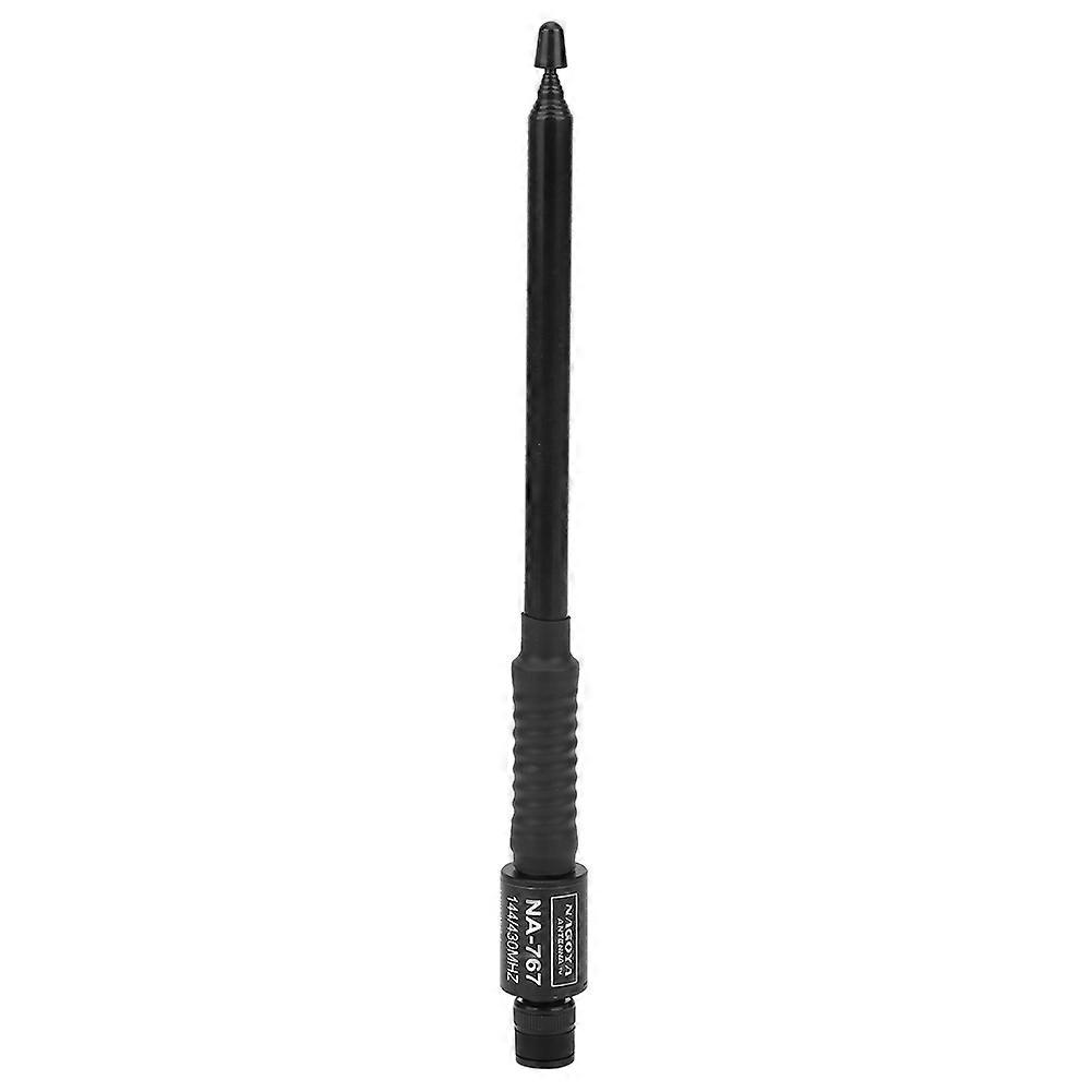 Antenne radio télescopique bidirectionnelle NA‑767 BNC mâle pour talkie-walkie 144/430 MHz