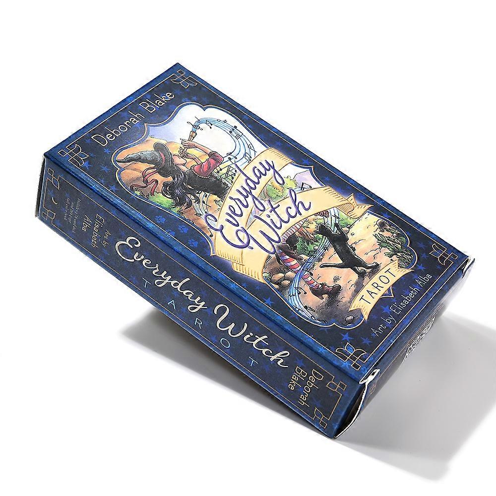 Everyday Witch Tarot Deck Travel Edition by Deborah Blake with Art by Elisabeth Alba Includes Digital Guide Perfect for Tarot