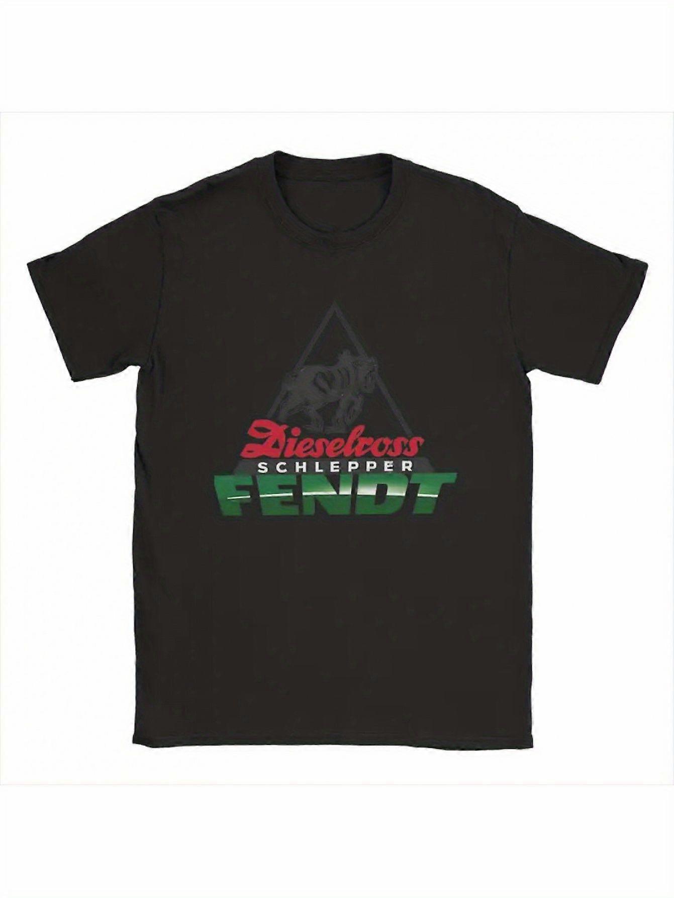 Fendt Men's German Tractor Graphic Cotton T-Shirt 100% Cotton