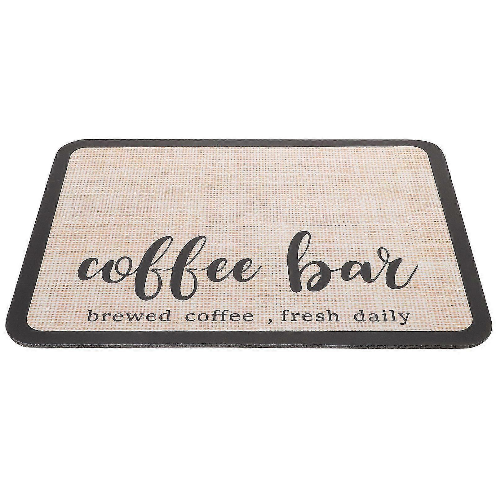 Durable table mat for coffee 39x29cm home kitchen use