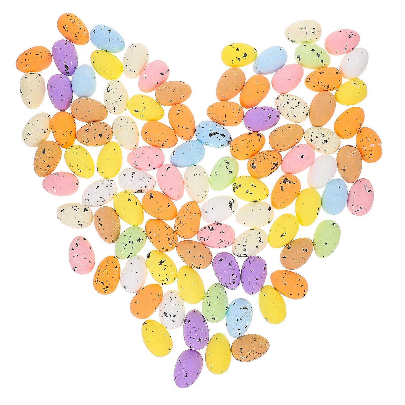 300Pcs Foam Easter Eggs for Party Favors and Decorative Use